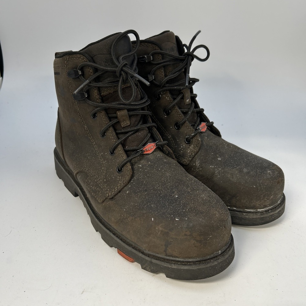 BRUNT Men's Brunt Workwear Sullivan Boot Dark Brown Size 9.5M